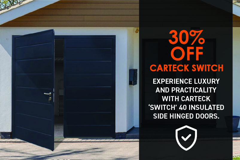 Carteck ‘Switch 40’ Luxury Insulated Steel Side Hinged Doors
